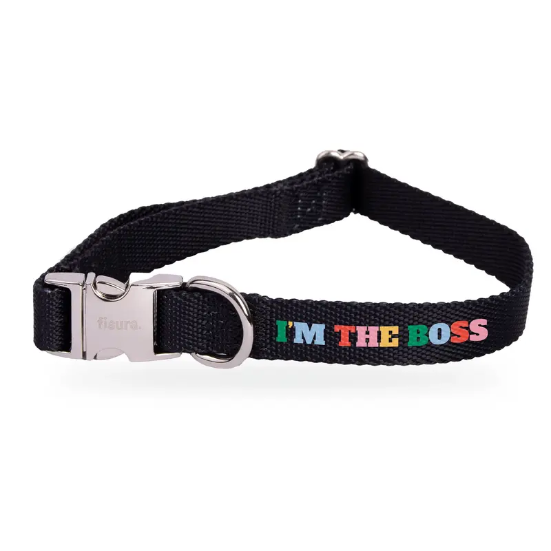 Collar “I’m the boss” S-M