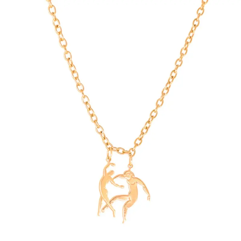 Collar Together Grande Oro