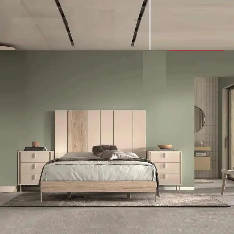 Composición Muebles Dormitorio de Matrimonio SIENA ambiente 4