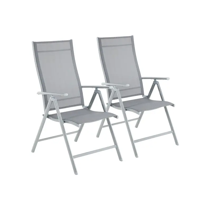 Conjunto Sillas Jardín Plegables