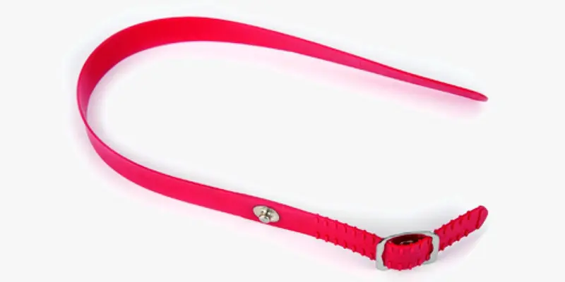Correa roja para guante talla 3-M