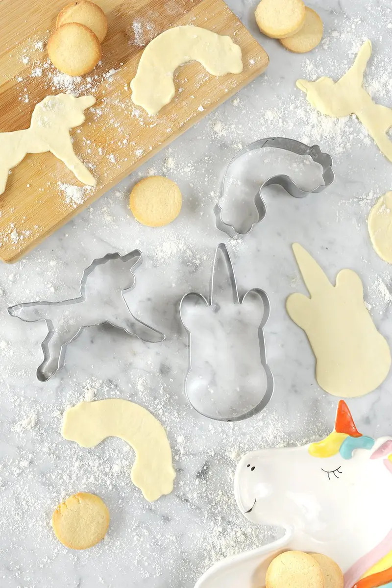 Cortapastas Con Diseño De Unicornios