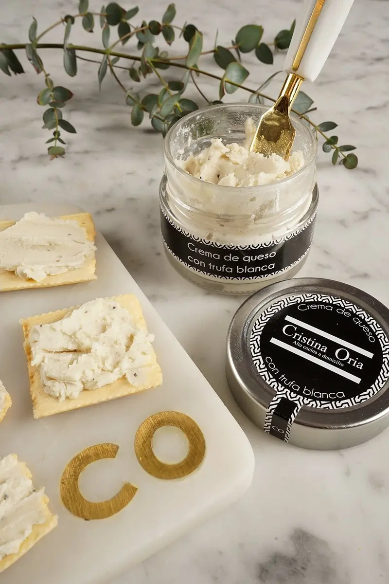 Crema Queso Oveja Con Trufa Blanca 140G