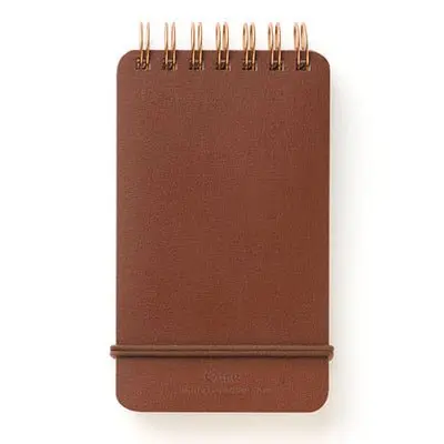 Cuaderno de Anillas WM Grain Marrón Oscuro