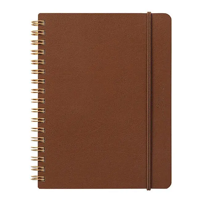 Cuaderno de Anillas WM Grain Variante B6 Marrón Oscuro