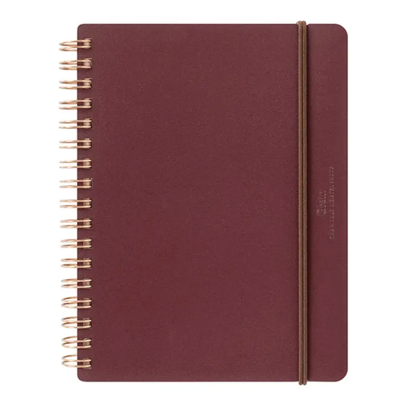 Cuaderno de Anillas WM Grain Variante B6 Rojo