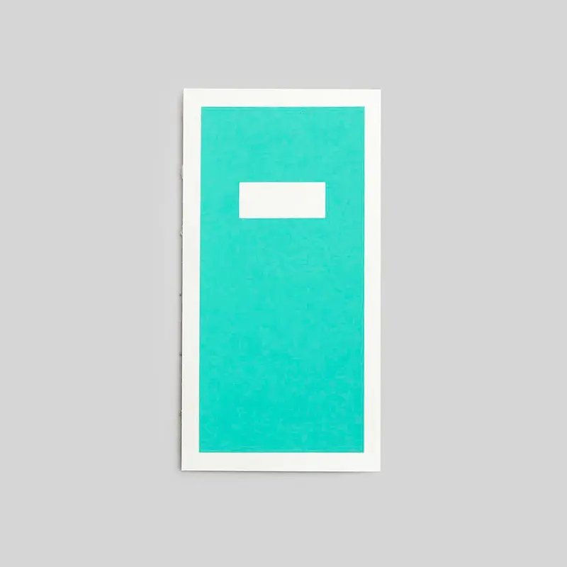 Cuaderno de Viaje Cabinet Liso Menta