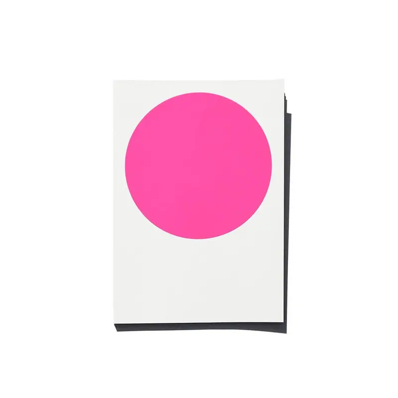 Cuaderno Hanji Symbol A5 Círculo Rosa Liso