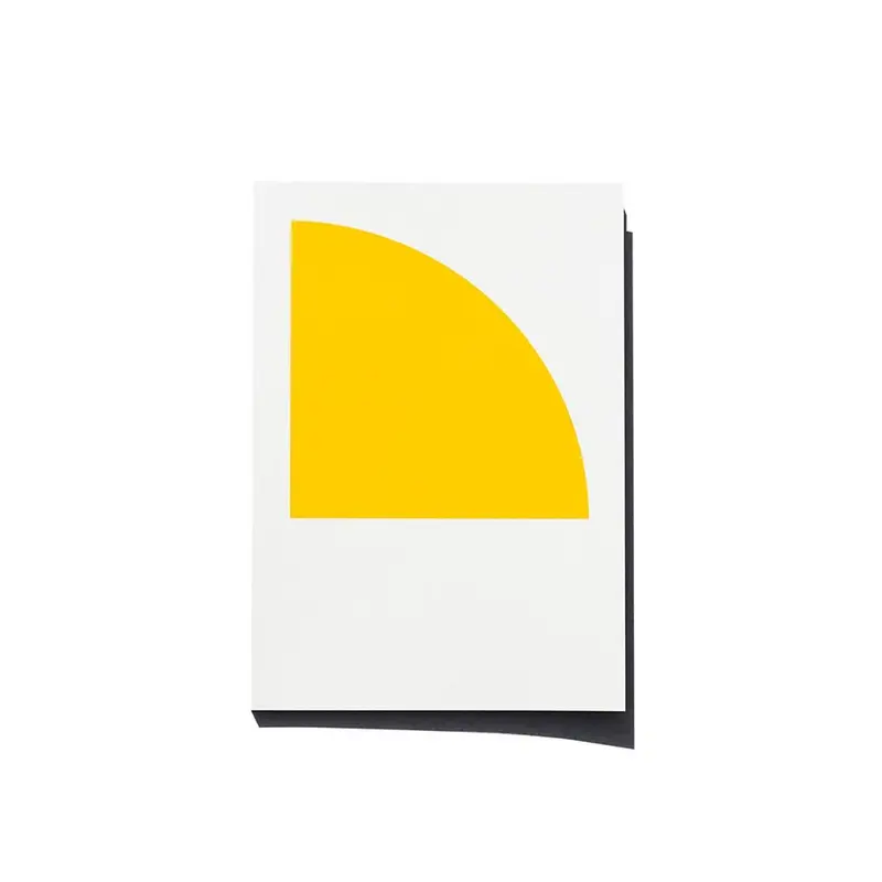Cuaderno Hanji Symbol A5 Cuarto Amarillo Liso