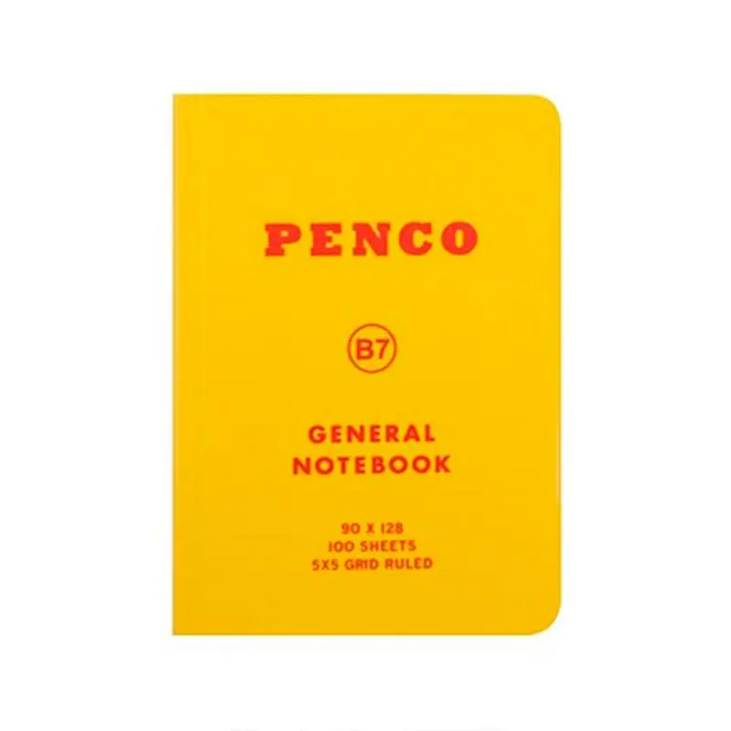 Cuaderno Soft PP B7 Amarillo