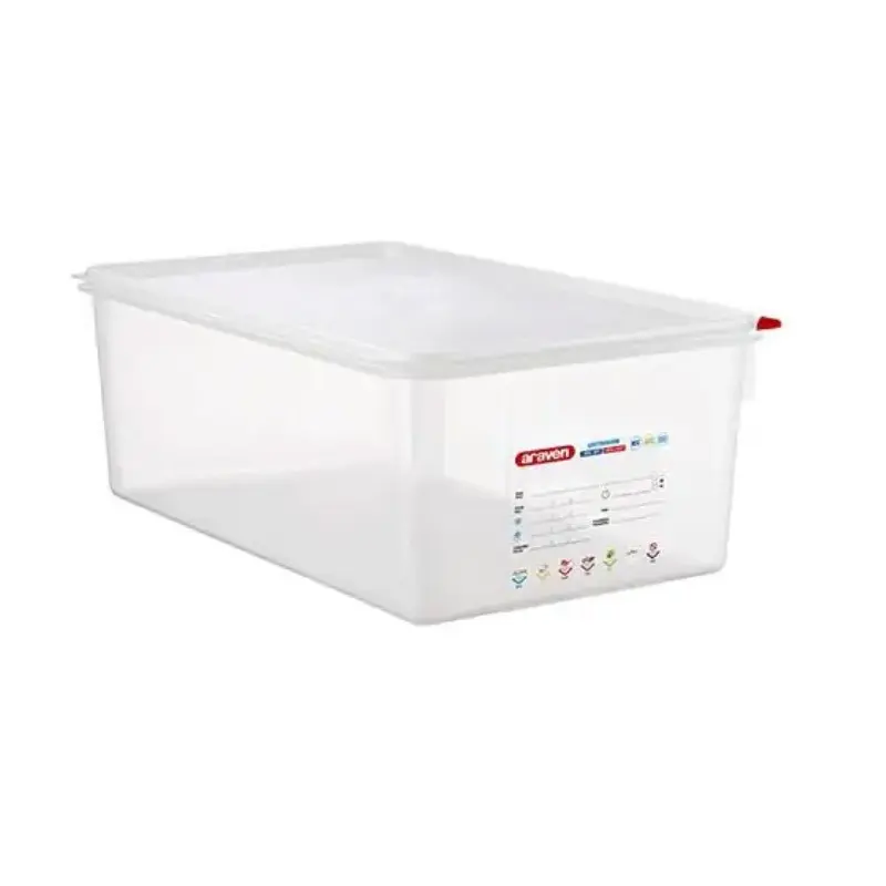 CUBETA CON TAPA 28 L. GN 1/1 200MM