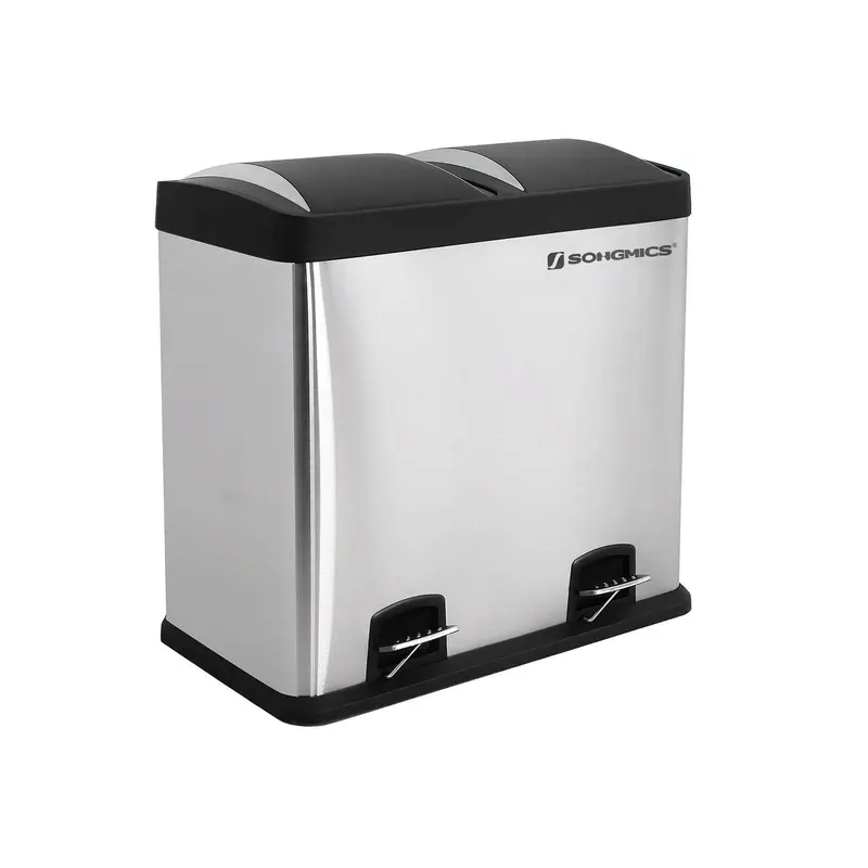Cubo de Basura de Acero Inoxidable