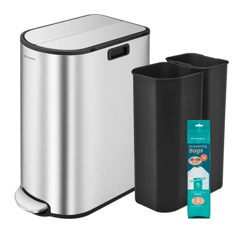 Cubo de Cocina Doble 30 L y 20 L