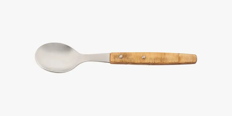 Cuchara Lunch Madera de Chopo Comprimida 150 mm