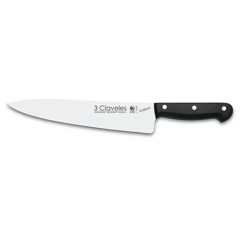 CUCHILLO COCINERO UNIBLOCK 25CM 10D 3C