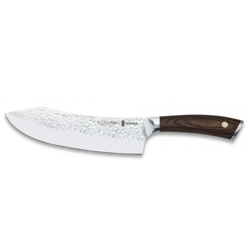 CUCHILLO FORJADO HOJA CURVA SAKURA 20CM 8 3C