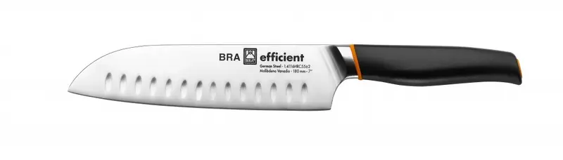 CUCHILLO SANTOKU 180MM SERIE EFFICIENT BRA