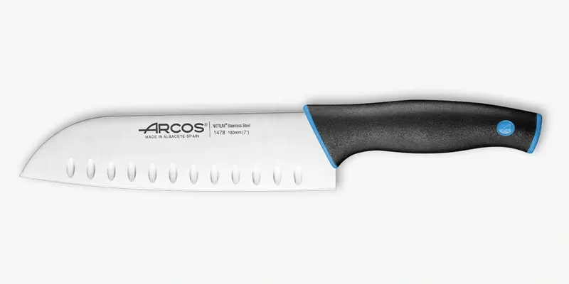 Cuchillo Santoku Serie Dúo 180 mm