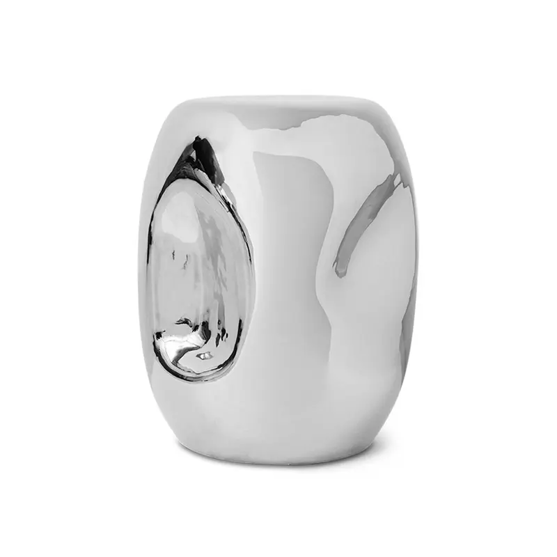 Currents Chrome Side Table