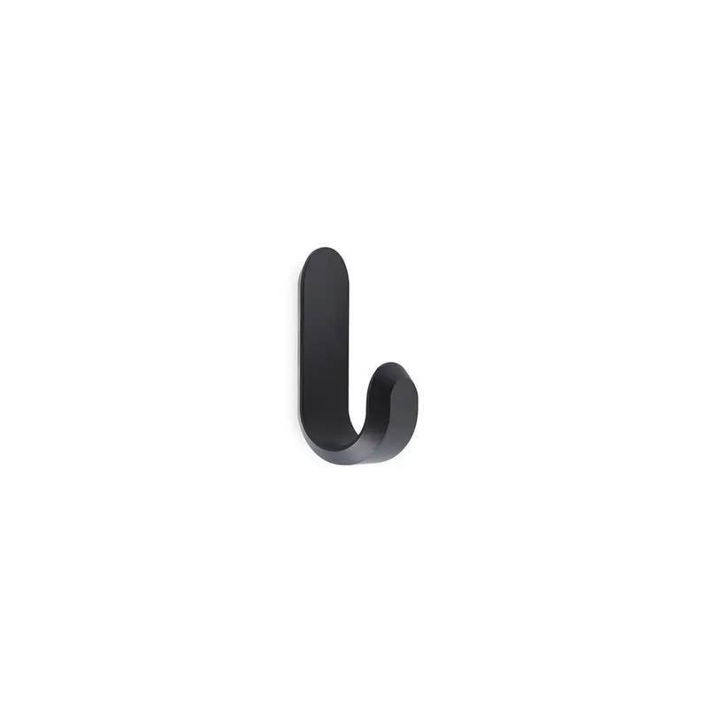 Curve Mini Hooks Matt Black (Set de 2)
