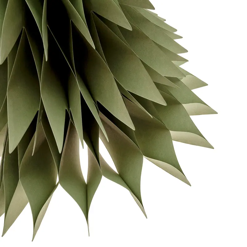 Decoración árbol origami