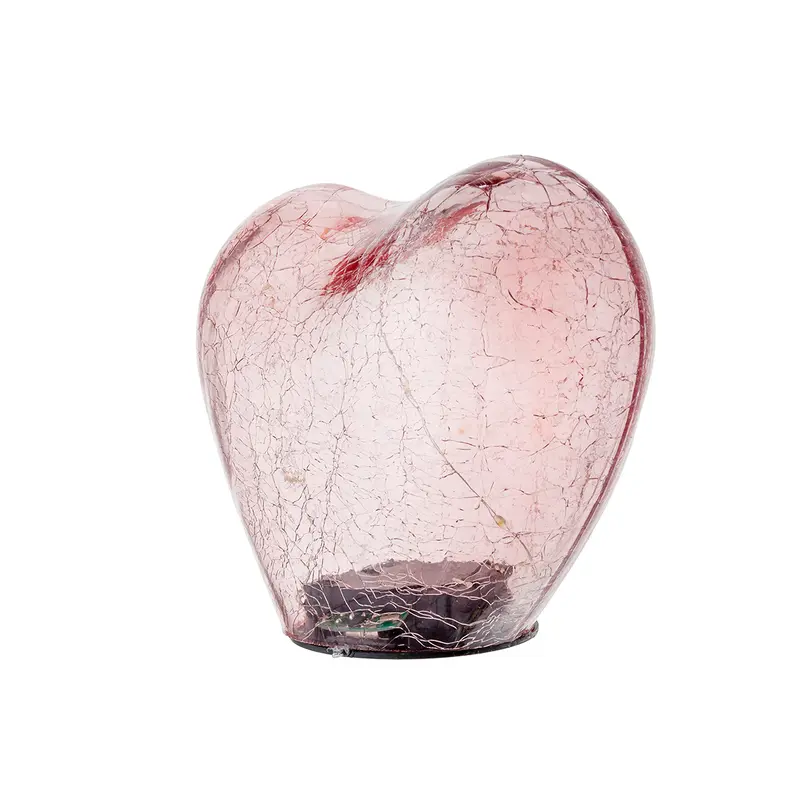 Decoración Luminosa Corazón Rosa LED
