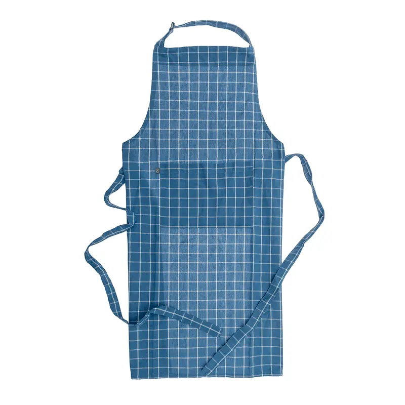 Delantal de Cocina Azul 60x90 cm