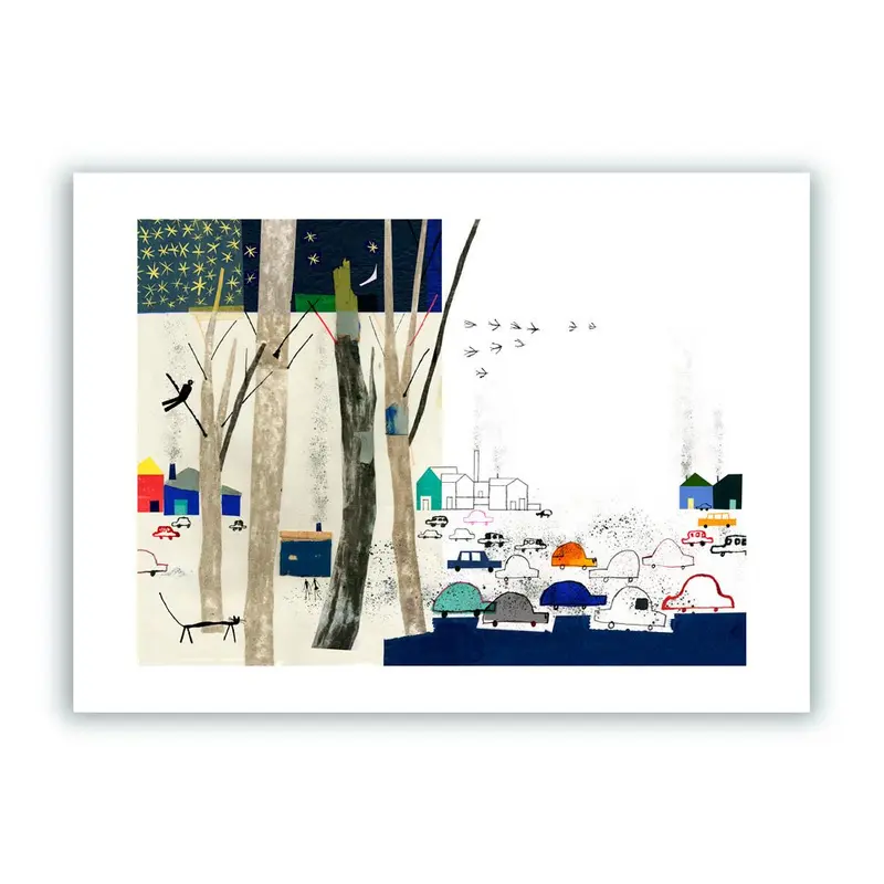 Desde la Noche Impresión Giclée