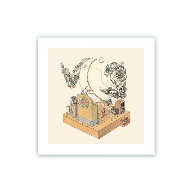 DGD Robot Conference Impresión Giclée