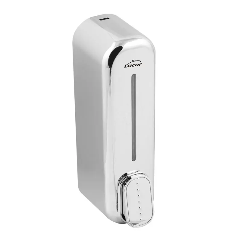 DISPENSADOR DE JABON/GEL PARED CROMADO