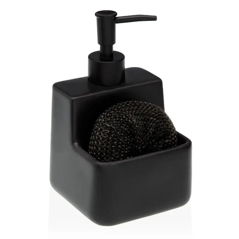 DISPENSADOR ESTROPAJERO NEGRO