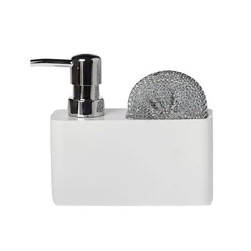 Dispensador jabón con estropajo
