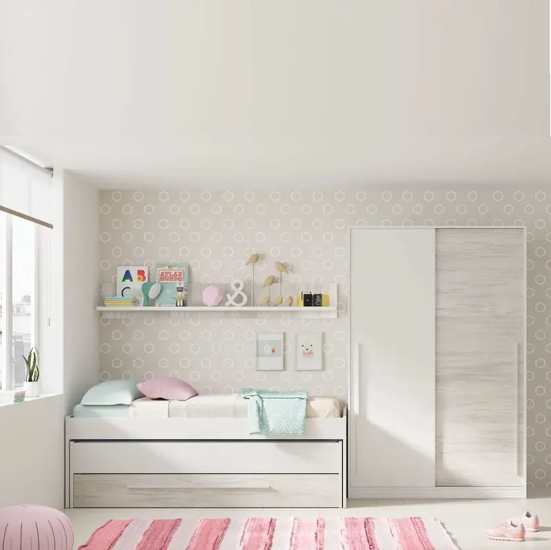 Dormitorio Juvenil colección TRENTO mod. YUI