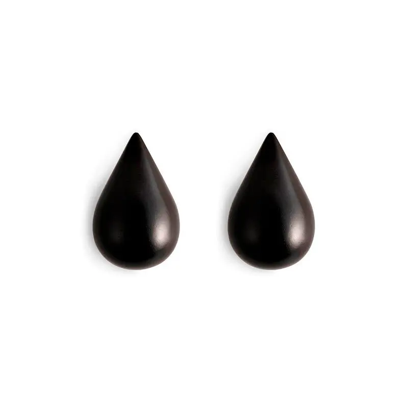 Dropit Hooks Large Black (Set de 2)