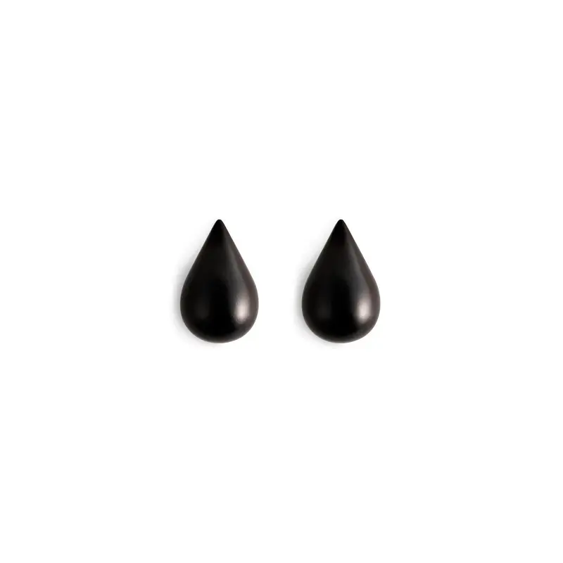 Dropit Hooks Small Black (Set de 2)
