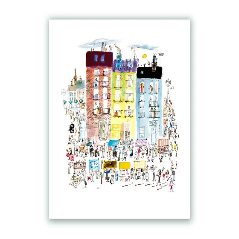 El Rastro Impresión Giclée