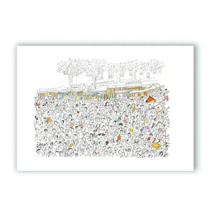 El Rastro Impresión Giclée