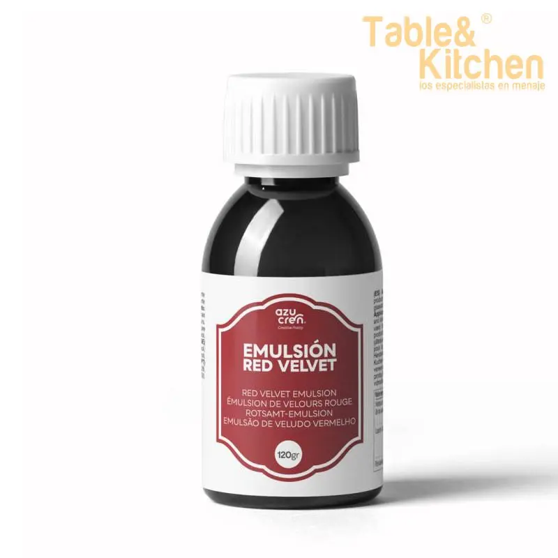 EMULSION RED VELVET  120 ML AZUCREN