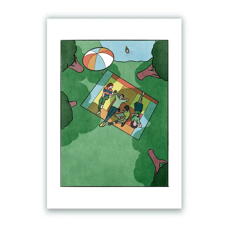 En el Parque Impresión Giclée