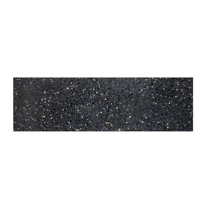 Encimera de lavabo - Terrazo negro - Marcel - 150 cm