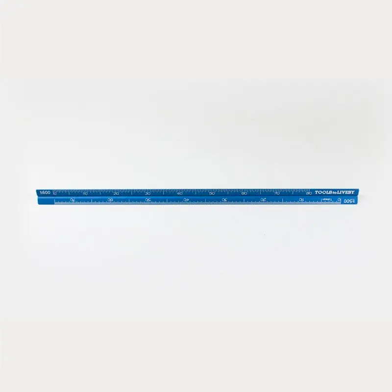 Escala de Aluminio Azul