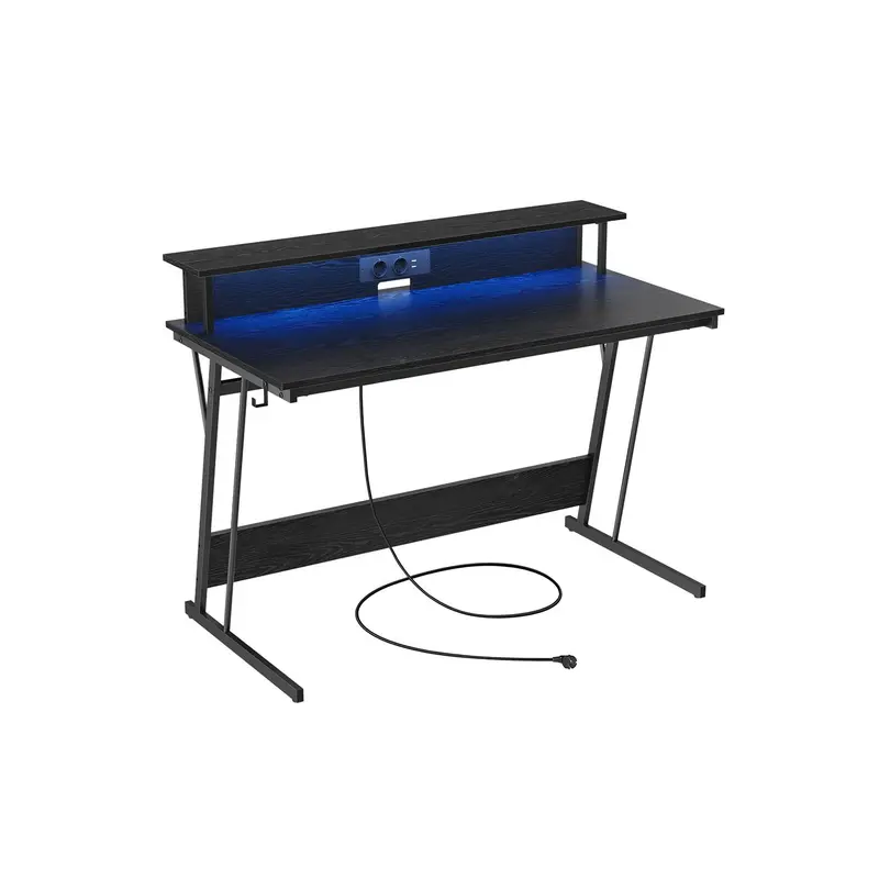 Escritorio con Estante para 2 Monitores