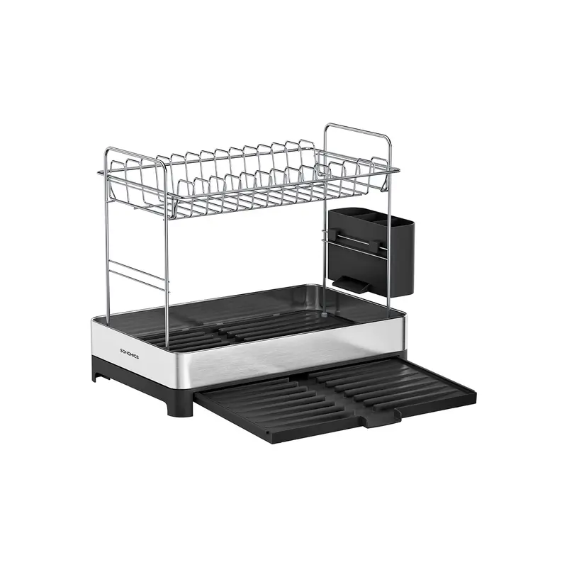 Escurreplatos de 2 Capas Extensible