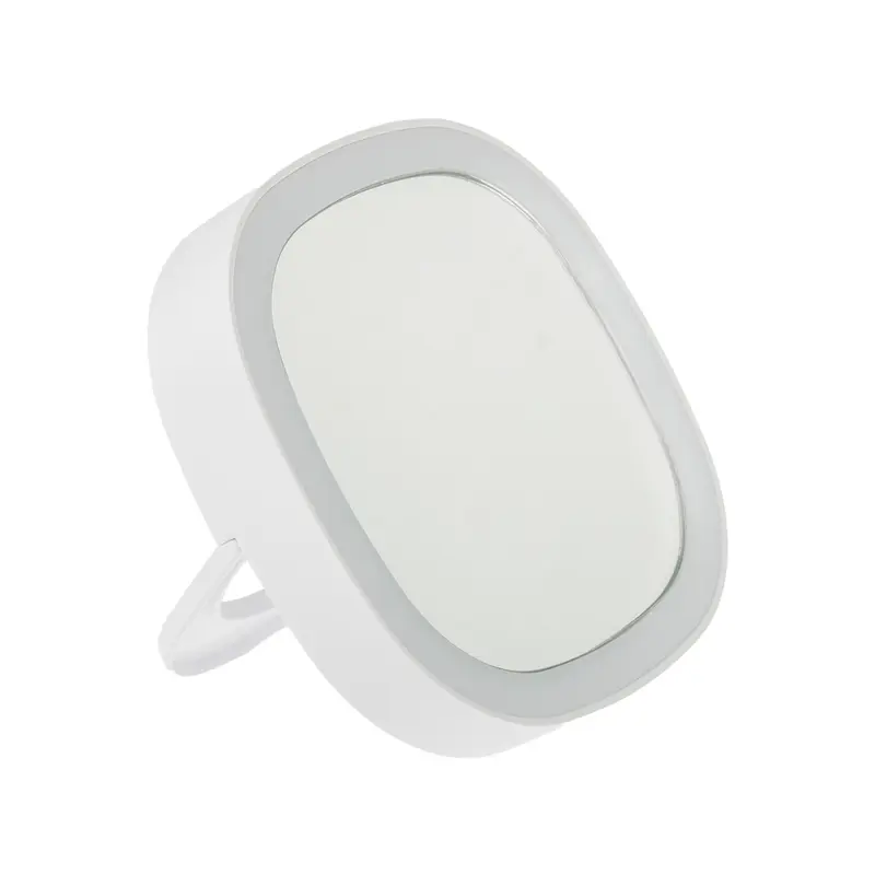 Espejo Plastico Blanco
