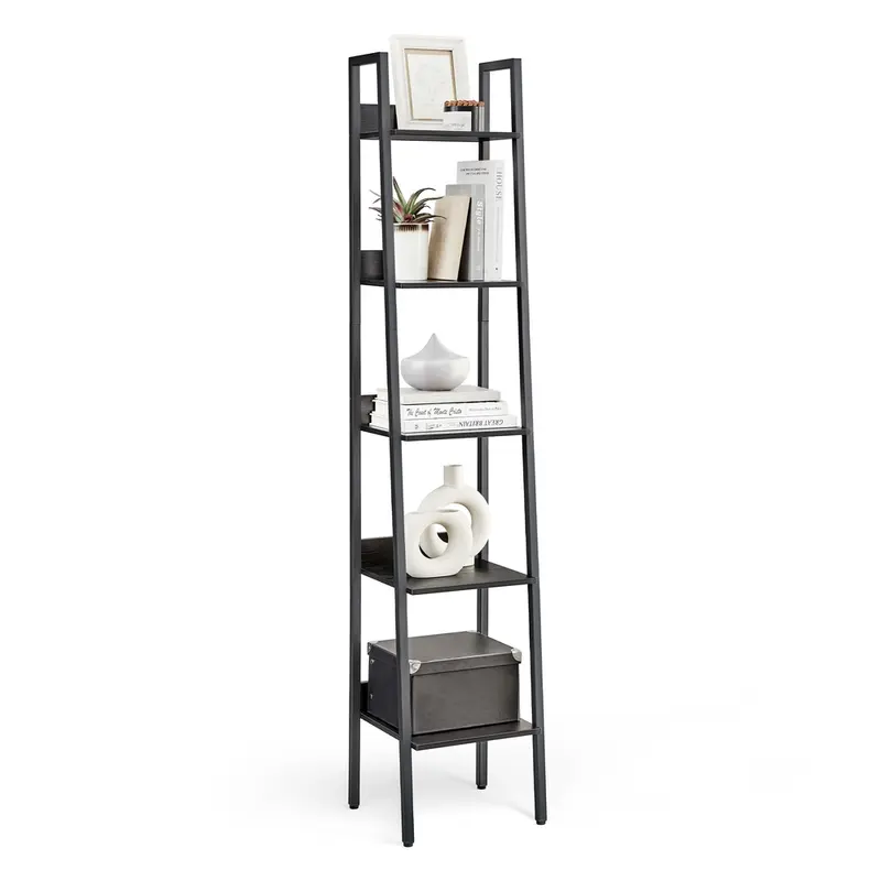 Estantería de Escalera con Estantes Oficina Sala de Estar Dormitorio