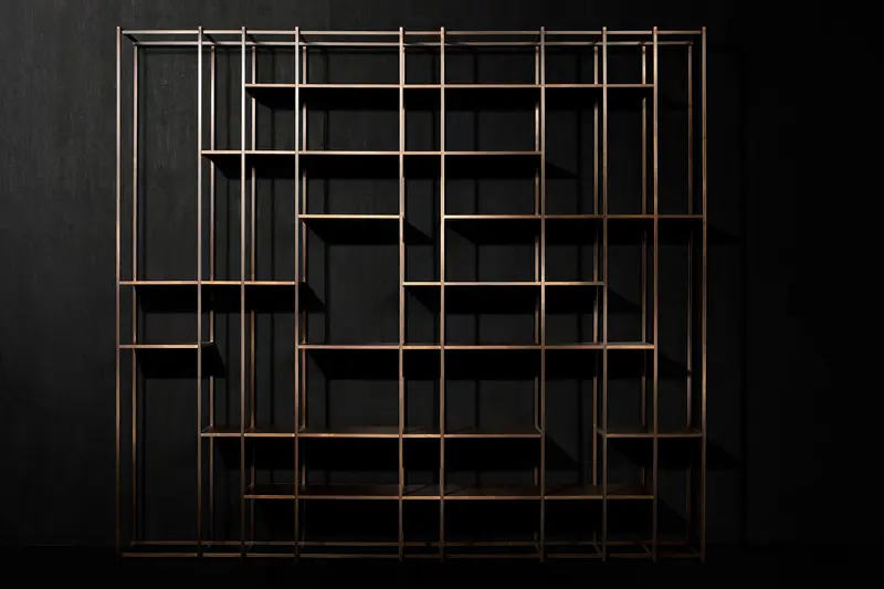 Estantería de metal Cage Pure