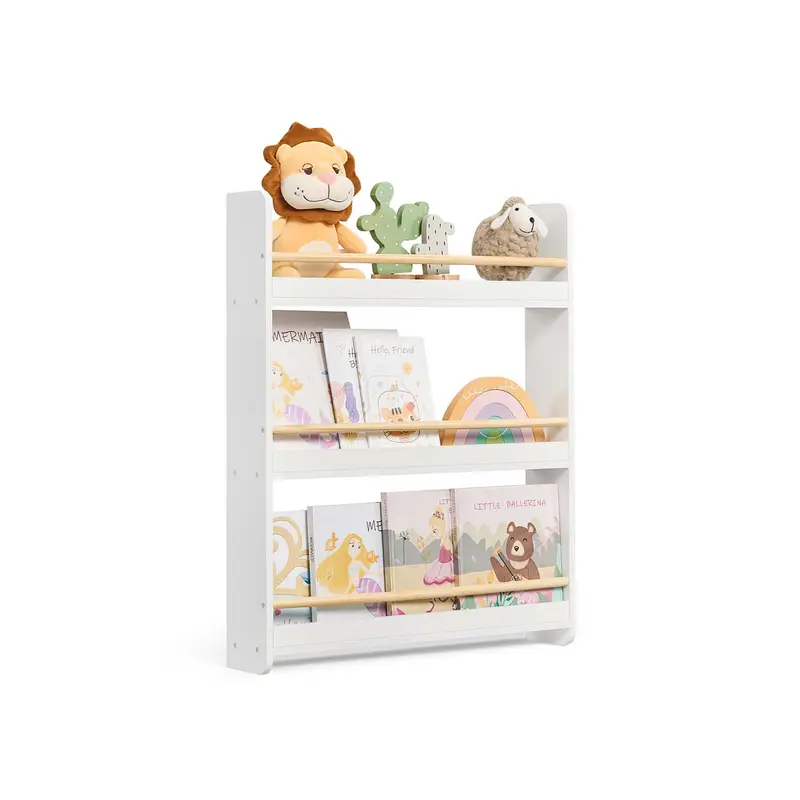 Estantería infantil multicapa de pared para juguetes y organización