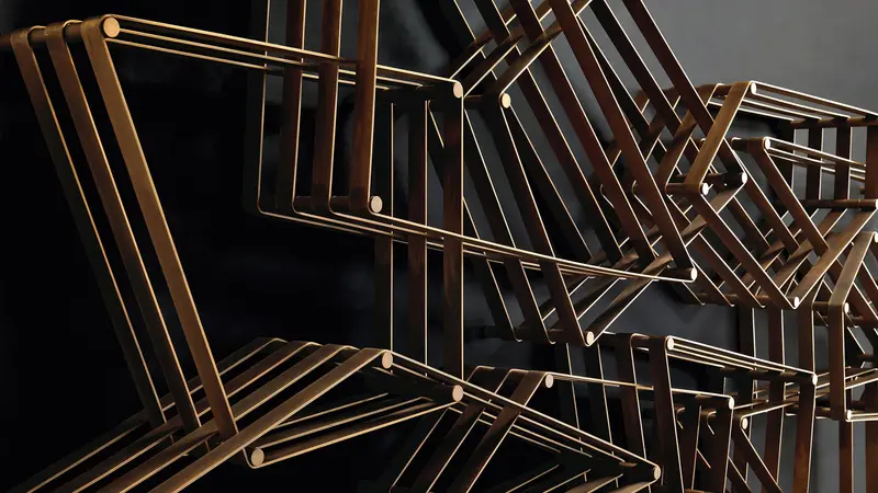 Estantería modular de pared Tangram