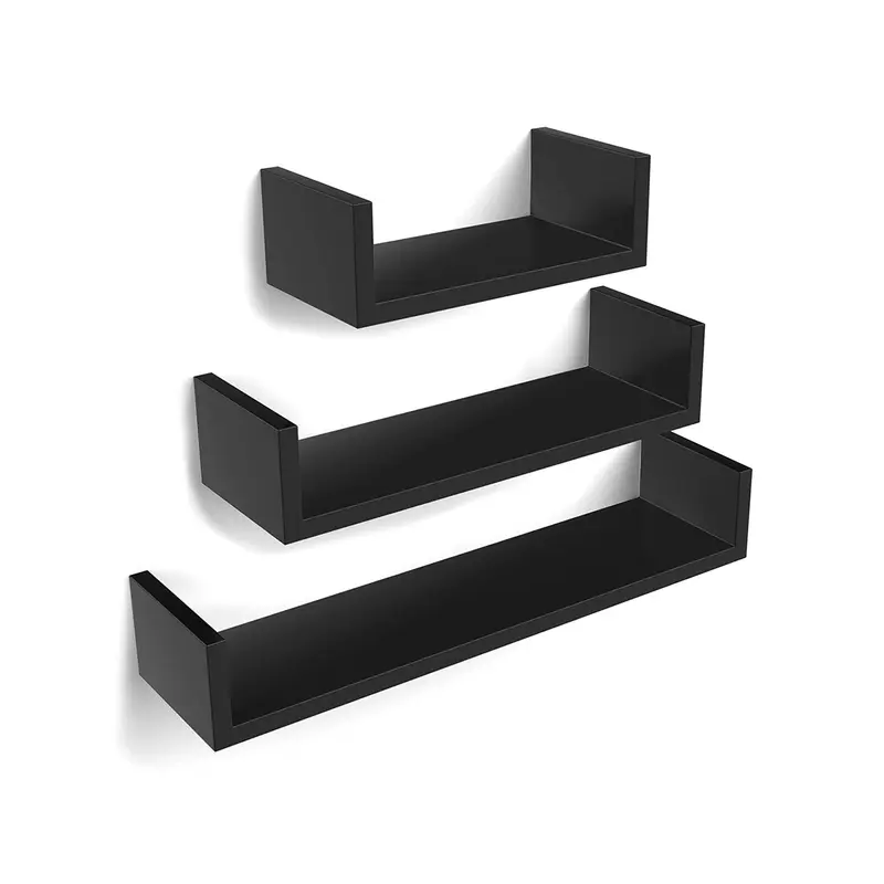 Estantes de Pared Madera de Ingeniería Unidades Flotantes