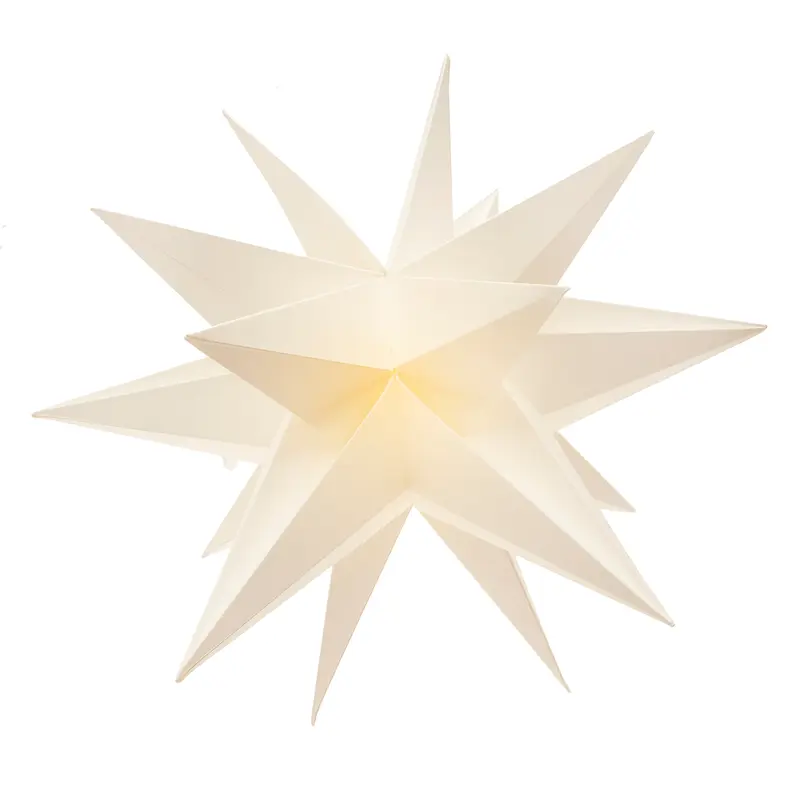 Estrella origami led
